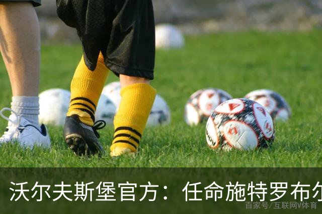 沃尔夫斯堡官方：任命施特罗布尔为球队主帅，双方签约至2028年